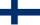 Flagge der Republik Finnland