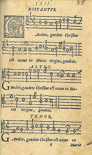 <span class="mw-page-title-main">Gaudete</span> 16th-century sacred Christmas carol