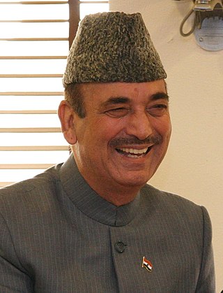 <span class="mw-page-title-main">Ghulam Nabi Azad</span> Indian politician (born 1949)