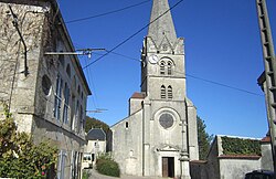 Skyline of Gurgy-le-Château