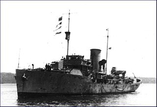 HMCS <i>Baddeck</i> (K147) Flower-class corvette