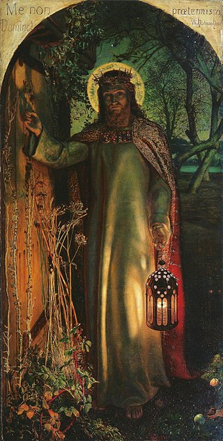 <i>The Light of the World</i> (painting) Painting by William Holman Hunt