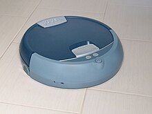 Photo of the now-discontinued iRobot Scooba 380 in 2009 IRobot Scooba 380.jpg