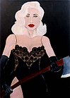 ジョー・マシーン『斧を持ったダイアナ・ドース』(Diana Dors with an Axe) - ダイアナ・ドースはイギリスの女優。