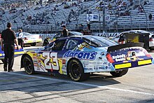 Butler with R3 Motorsports at the Milwaukee Mile in 2009. KenButlerChevroletMilwaukeeMile2009.jpg