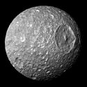 Mimas, natura satelito de Saturno