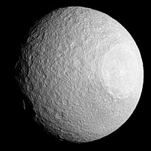 Tethys from Cassini