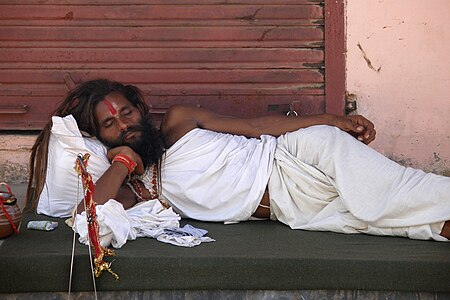 Sādhu a Pushkar, Índia