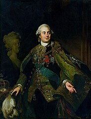 Portrait de Louis XVI de France en Habit de l'Ordre du Saint-Esprit.