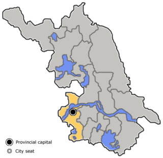 Nanjing Prefecture-level & Sub-provincial city in Jiangsu, Peoples Republic of China