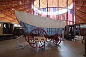 Conestoga wagon from the early 19th century