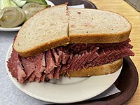 Corned beef on rye