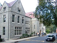 Drown Hall, named for former university president Thomas Messinger Drown Drown Hall.jpg