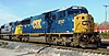 EMD SD60I, CSX Transportation; Plymouth Michigan