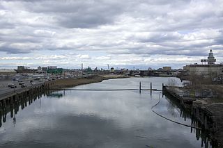 Flushing River Creek in Queens, New York