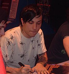 Frank Iero.