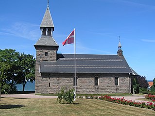 Gudhjem Church church building in Bornholm Regional Municipality, Denmark