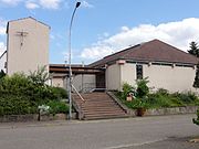 Église catholique Saint-Brice (1966), rue des Églises.