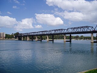 <span class="mw-page-title-main">Iron Cove Bridge</span> Bridge in New South Wales, Australia