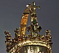 Emperor's Crown on the Bust of Charlemagne (Mosan goldwork, c. 1350), Aachen Cathedral