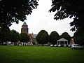 Dorpscentrum van Kemmel, met dries en kerk