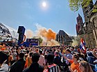 Konser musik di Maastricht saat Koningsdag 2022