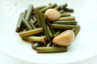 <i>Jangajji</i> Korean pickled vegetable dish