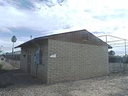 Civil Engineering Maintenance Shop, also known as S-735, located on Unity Ave. (Jct. of 11th and A Sts.), at Arizona State University at the Polytechnic campus (formerly Williams AFB). Listed in the National Register of Historic Places in 1995, ref: #95000747.