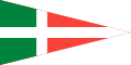 1:2 Pennant of the Commander of a Naval Base