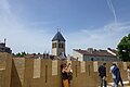 Vue sur l'église Saint-Eucaire