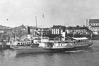 Steam/sailing ship Helvetia in Romanshorn