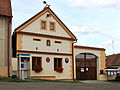 Čeština: Obecní úřad v Střelicích English: Municipal office in Střelice, Czech Republic.