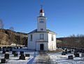 Svatsum Church in Gausdal Municipality designed by Otto Hjort Friis