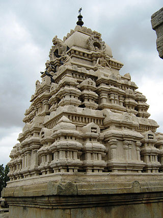 <span class="mw-page-title-main">Veerabhadra Temple, Lepakshi</span> Hindu temple in India