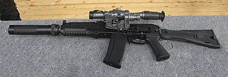 <span class="mw-page-title-main">AK-9</span> Assault rifle