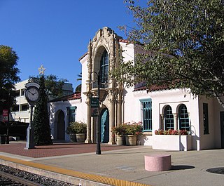 Claremont station (California) Railway station in California, United States