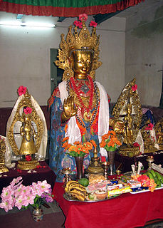 Newar Buddhism The form of Vajrayana Buddhism practiced by the Newar people of the Kathmandu Valley, Nepal