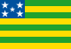 Bandera del estado de Goiás