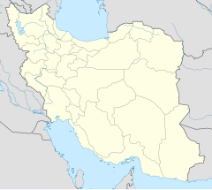 Holy Cross Church, Mahlezan is located in Iran