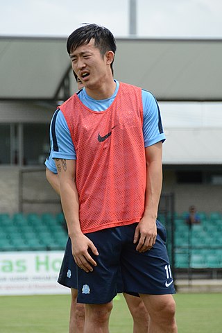 <span class="mw-page-title-main">Jiang Zhipeng</span> Chinese footballer