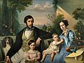 Image 10Pietro Stanislao Parisi with family, by Giuseppe Tominz, 1849