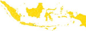 Map of the election results