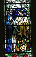 Margaret Chilton stained glass window in Glasgow Church