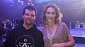 Me and Amy Williams at the Gadget Show Live 2016