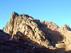 Vista del suc del mont Sinai.