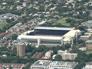 <span class="mw-page-title-main">Newlands Stadium</span> Rugby and football stadium in Cape Town, South Africa