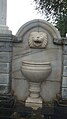 A fountain in one of the gardens