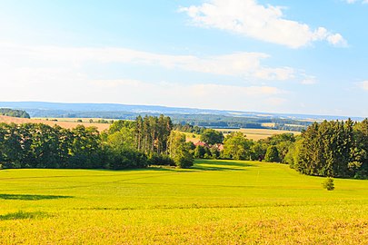 Vue sur Dvořiště.