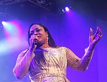 Sinach in Johannesburg, 2016