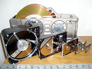 <span class="mw-page-title-main">Disk storage</span> General category of storage mechanisms